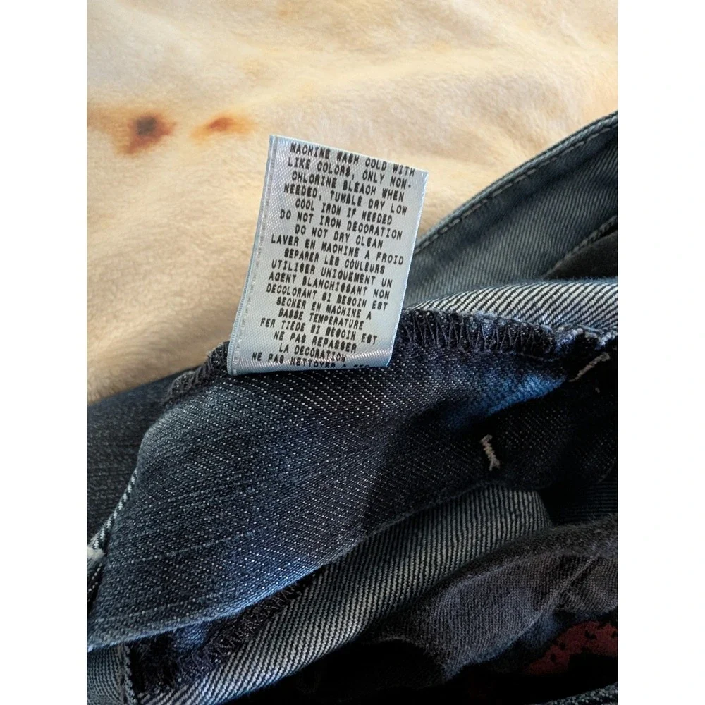 Guess Jeans Rhodes Straight Leg Dark Wash Denim Mens 33x32 M74R5102